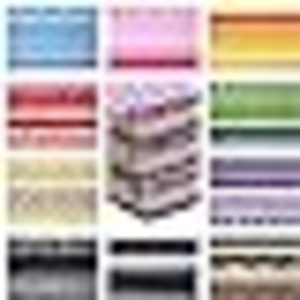 Fabric Squares Multicolor Quilting Fabric Bundles Precut Printed